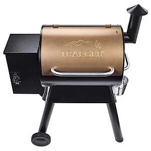 Traeger Grill Pro Electric Wood Pellet Grill & Smoker (Bronze): 34" $499, 22" $389 + Free S&H