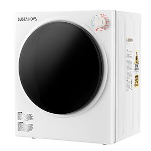 Elevon 800W 2.6 cu.ft Portable Clothes Dryer (White) $159.90 + Free Shipping