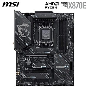 MSI X870E Gaming Plus ATX AM5 DDR5 WiFi 7 Motherboard