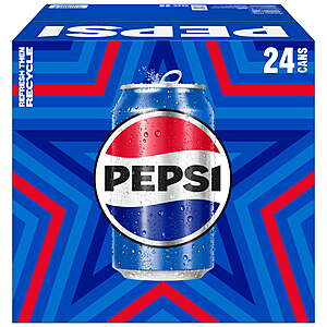 Select Walmart Stores: 24-Pk 12-Oz Sodas (Pepsi, Mountain Dew & More) $10 or less 