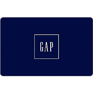 $50 GAP Gift Card (Email Delivery) $40.00 + Free Shipping