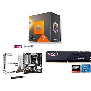 Ryzen 7700X3D + ASRock B650M Pro RS WIFI Board + 16GB G.Skill DDR5 1 + Free S&H