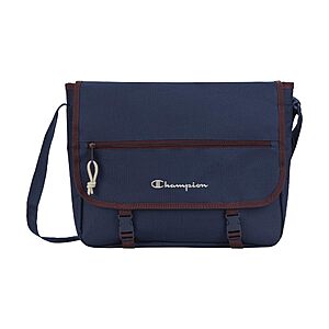 Champion Phase Messenger Bag w/ Padded Laptop Sleeve (Sail Away Navy/Medium Ruby) $10.75 + Free Shipping w/ Prime or on $35+
