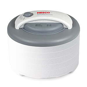 Nesco 6-Tray 500-Watt Food Dehydrator w/ Jerky Gun (White) $39.58 + Free Shipping
