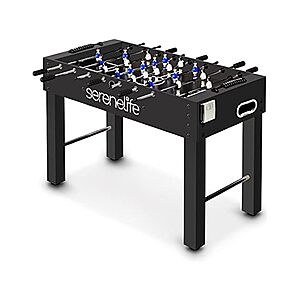 SereneLife 48" Competition Foosball Table w/ 2 Cup Holders $69.99 + Free Shipping w/ Prime or $6 Fee per Order