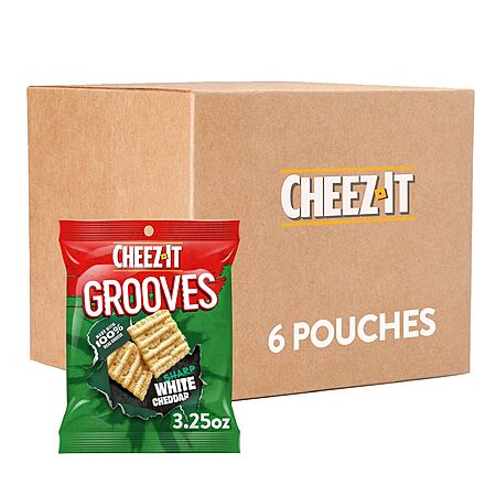 Cheez-It Grooves 6-Pack for $4.24!