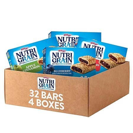 32-Count Nutri-Grain Soft Baked Breakfast Bars (Variety Pack) $7.48 w/ S&S + Free Shipping w/ Prime or on orders over $35