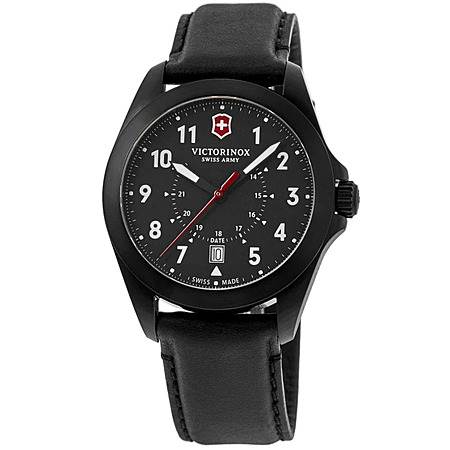 40mm Victorinox Swiss Army Heritage Quartz Black Dial Men's Watch (241970) $165 + Free Shipping