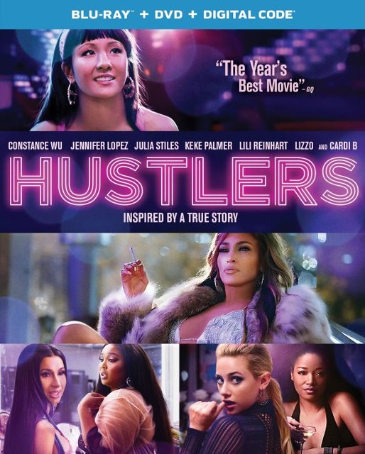 Hustlers (Blu-ray + DVD + Digital) $6 + Free Shipping w/ Prime or on $25+