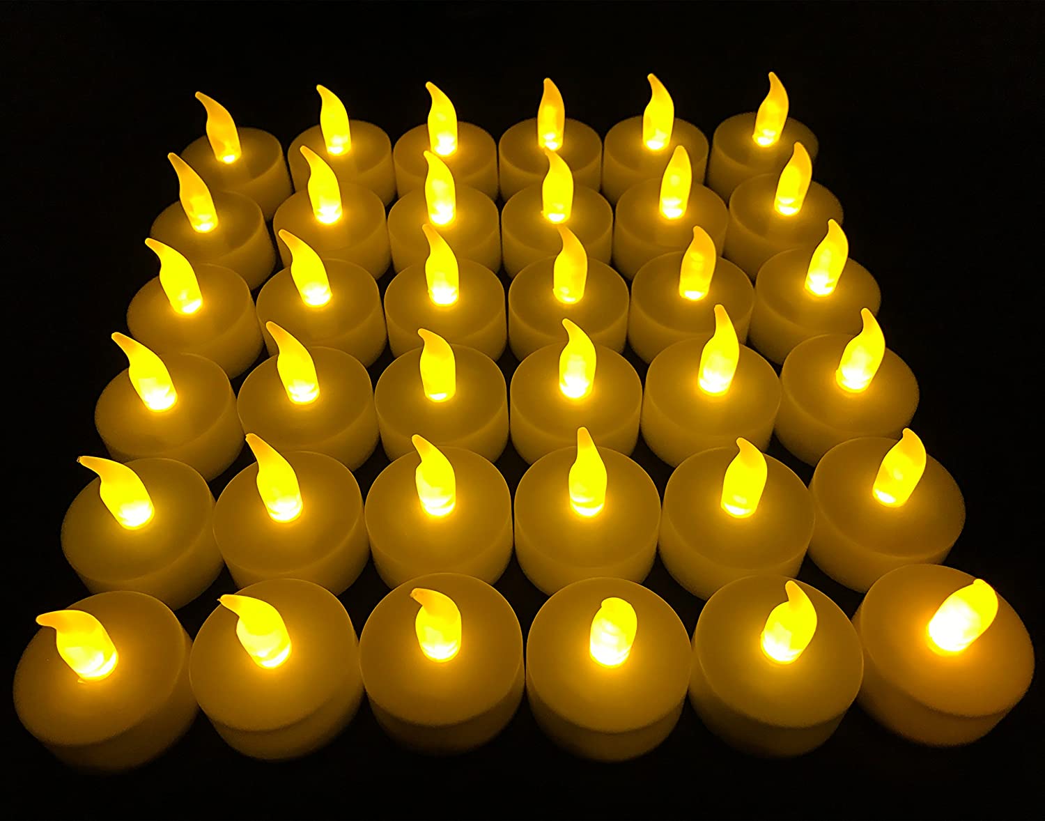 36-Pack Vivii Flameless LED Tea Light Candles (Battery Operated) $9.49 + Free Shipping w/ Prime or on $25+