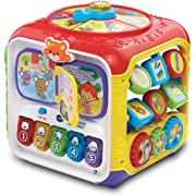 VTech Sort and Discover Activity Learning Cube (Red) $17.60 + Free Shipping w/ Prime or Orders $25+