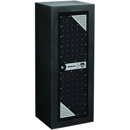 Stack On Products 16 Gun Tactical Security Cabinet Black