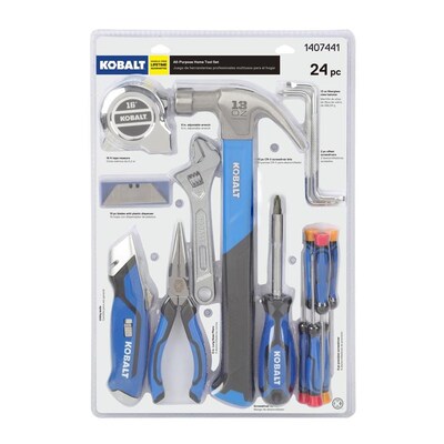 Lowe's - Kobalt 24-Piece Household Tool Set (No Case) for $9.98 in-store (YMMV)