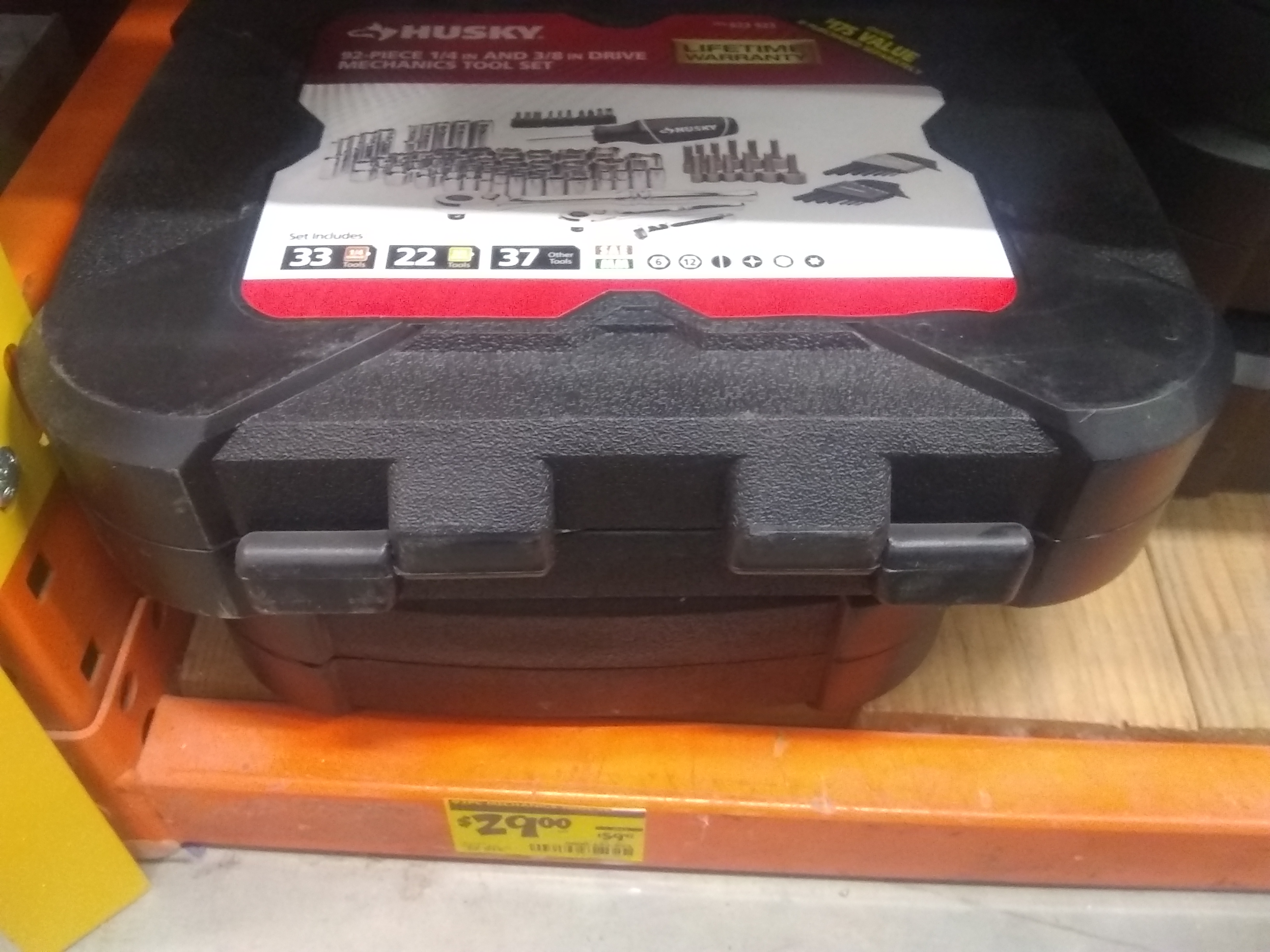 Home Depot - Husky Mechanics Tool Set (92-Piece) for $29.00 (In-store Clearance), was $59.97.