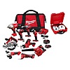 M18 18-Volt Lith-Ion Cordless Combo Kit 9-Tool w/ 2-Batteries, Charger, Tool Bag, &amp;amp; 20 Piece Hole Saw Set - Home Depot $699