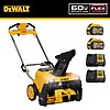 Dewalt 60-Volt 21 in. Maximum Cordless Electric Single Stage Snow Blower with Two 4.0 Ah FLEXVOLT Batteries and 2 Chargers -- Home Depot - 4799 $799