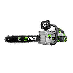 EGO 56-volt 16-in Battery 2.5 Ah Chainsaw Battery and Charger Included -- Lowes - $219