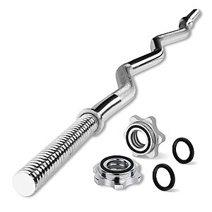 Yes4All Standard EZ Curl Bar 47" -- Amazon - $26.58