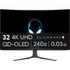 Alienware AW3225QF 31.6&amp;quot; QD OLED Curved 4K UHD 240Hz .03ms G-SYNC Gaming Monitor $899.99