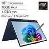 Lenovo IdeaPad 5 16&amp;quot; Touchscreen 2-in-1 CoPilot+ PC Laptop - AMD Ryzen AI 7 350 $699.99