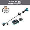 In-Store Makita XGT 40V Brushless Cordless 15 in. String Trimmer Kit + Free Chain Saw with Rebate $199