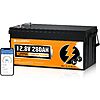 ECO-WORTHY 12V 280Ah LiFePO4 Battery $220.85