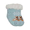 Little Kids- Lined Cozy Sock with Gripper Soles, Sizes 12M- 5T in Bluey Blue or Pink, Rudolph and Grinch 99c WALMART FS with plus