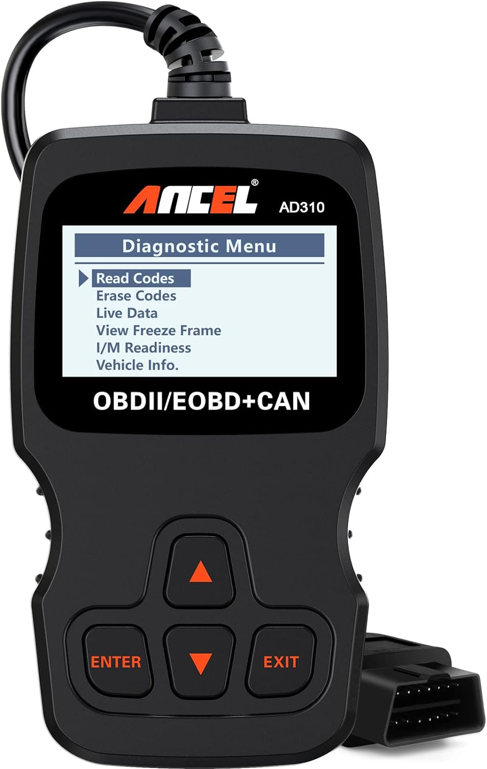 Ancel AD310 OBD II Diagnostic Scan Tool $12.59 + Free Shipping (expired)