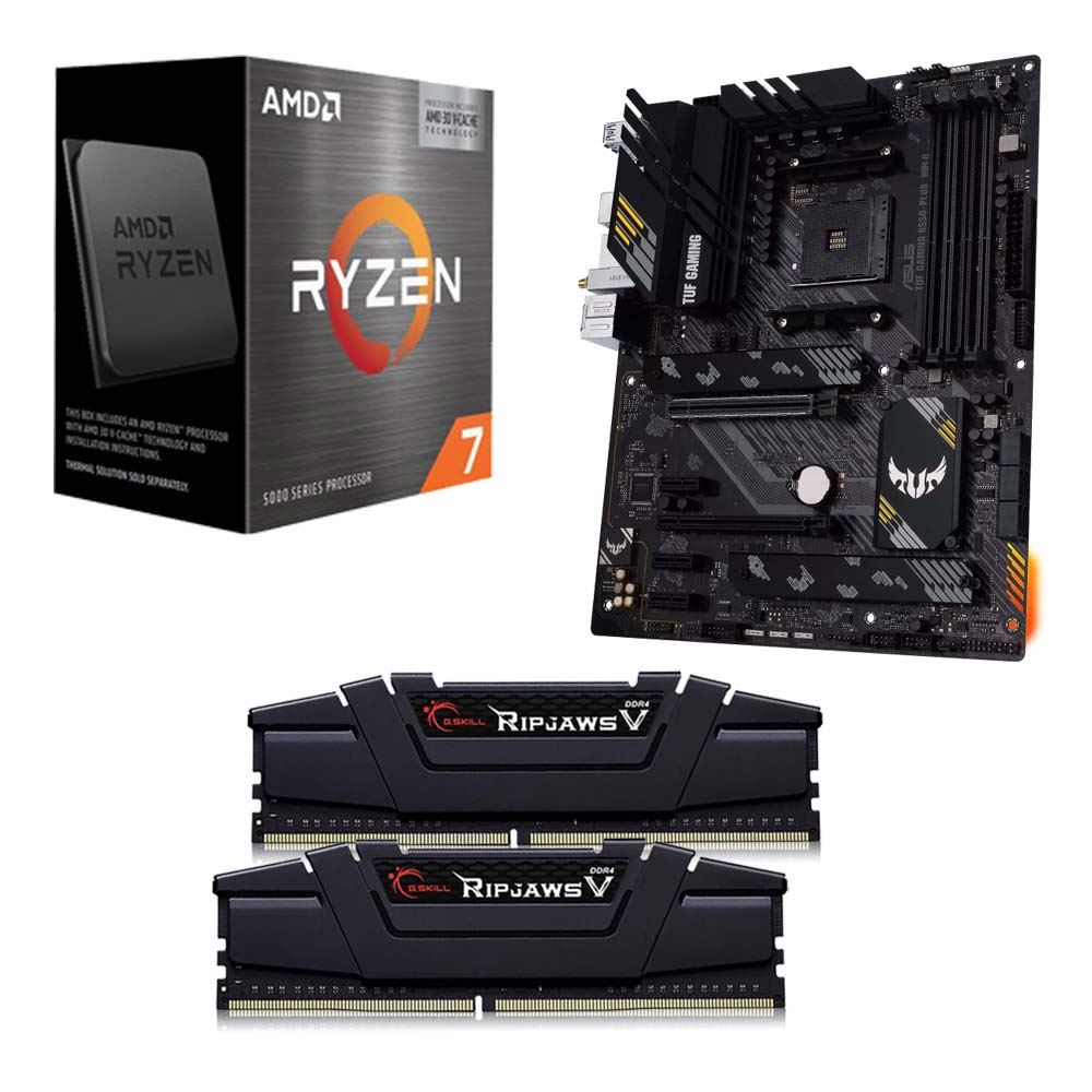 Ryzen 7 5800X3D ASUS TUF B550 Plus Motherboard 16GB G.Skill