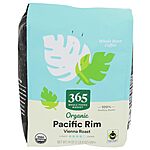 24-Oz 365 by Whole Foods Vienna Roast Organic Whole Bean Coffee (Pacific Rim) $7.45
