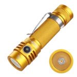 Wurkkos TLF Golden WK03 18650 EDC Flashlight: w/ Battery $16.80 or w/o Battery $14.40 + Free S&amp;H on $25+ (Pre-Sale Item)