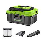 Greenworks 40V 3-Gallon Cordless Battery Wet/Dry Shop Vacuum (Tool Only) $74.99