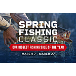 Bass Pro &amp; Cabela’s trade in fishing rods reels for $10-$100 off