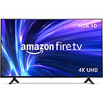 43" Amazon Fire TV 4-Series 4K UHD Smart TV (Refurbished) $150 + Free S/H w/ Prime