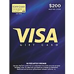 At staples - No Purchase Fee when you buy a $200 Visa Gift Card in Store Only (a $7.95 value) - Starts from 4/28-5/4 - Limit 8