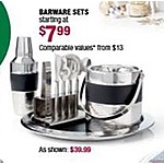 Burlington Coat Factory Black Friday: Barware Sets - Starting at $7.99