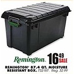 Blains Farm Fleet Black Friday: Remington 87.4 Qt. Moisture Resistant Box for $16.49