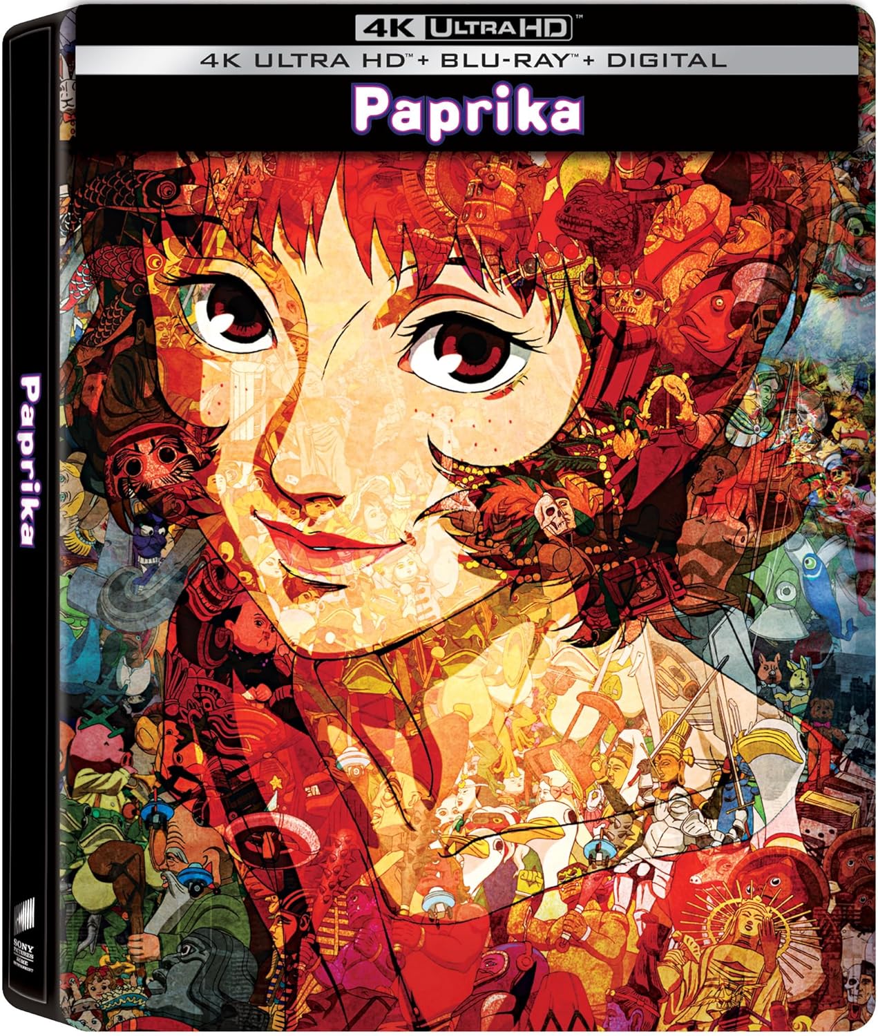 Paprika - Limited Edition – 4K UHD + Blu-ray + Digital (SteelBook) $30.35