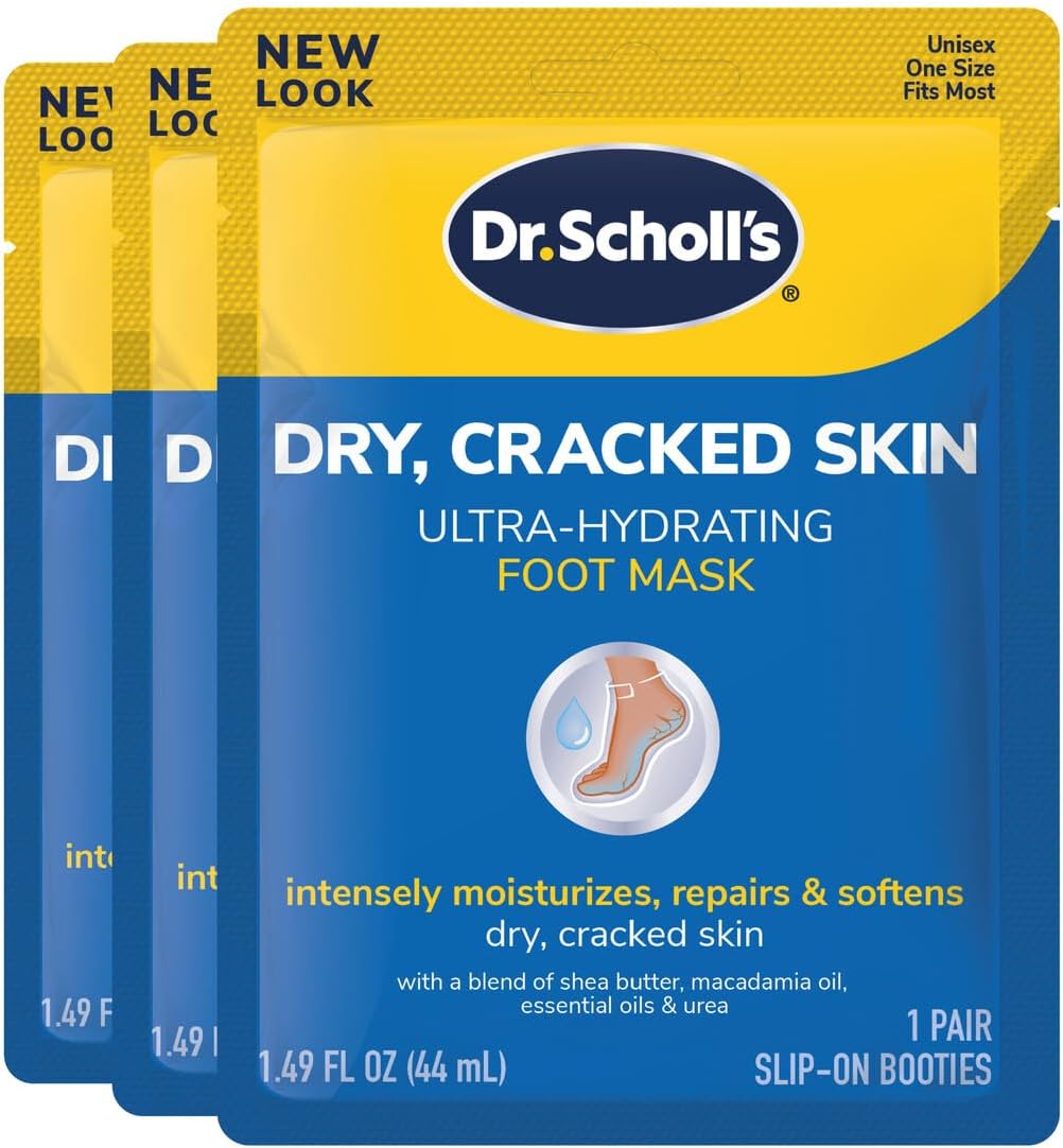 [S&S] $5.41: 3-Pack Dr. Scholl's Ultra Hydrating Foot Mask