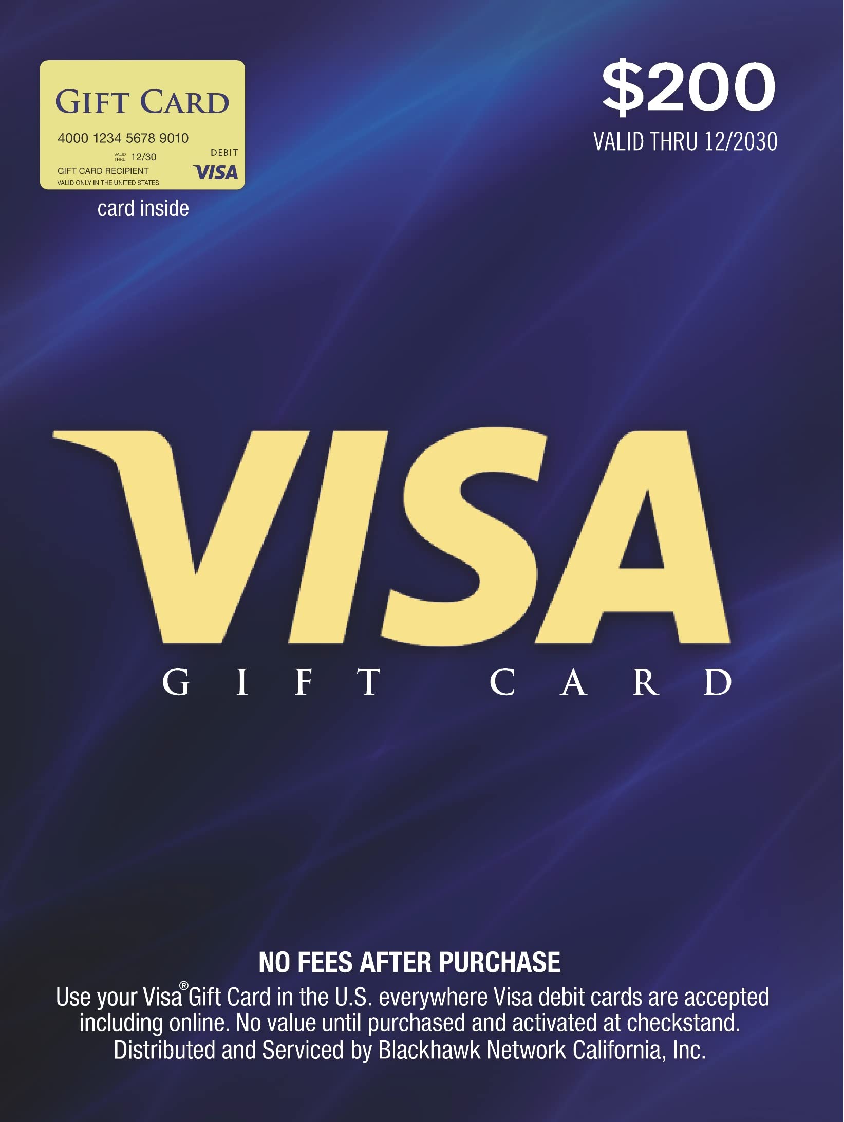 At staples - No Purchase Fee when you buy a $200 Visa Gift Card in Store Only (a $7.95 value) - Starts from 4/28-5/4 - Limit 8