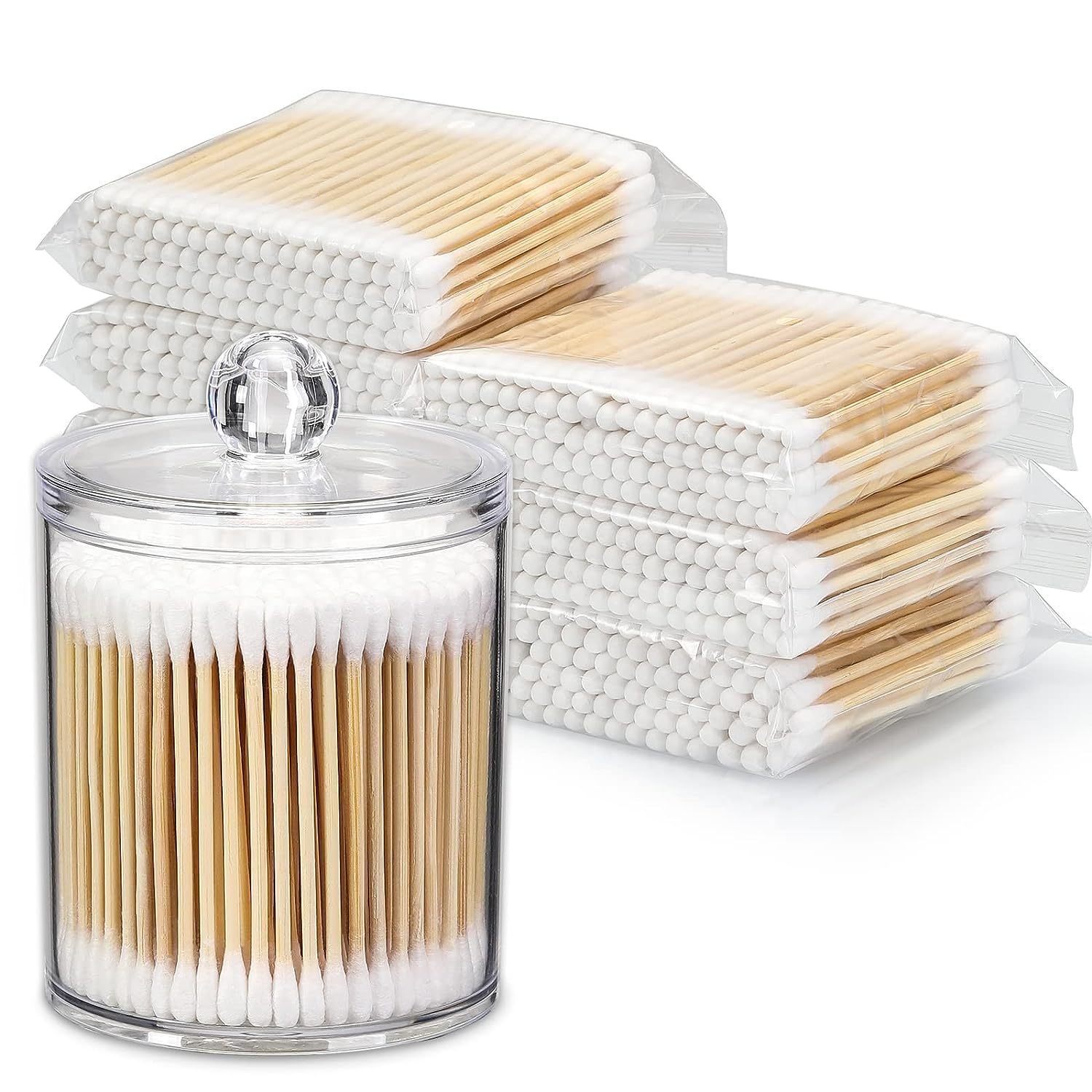 700ct Bamboo shaft, cotton swabs. 42% off. $6.98