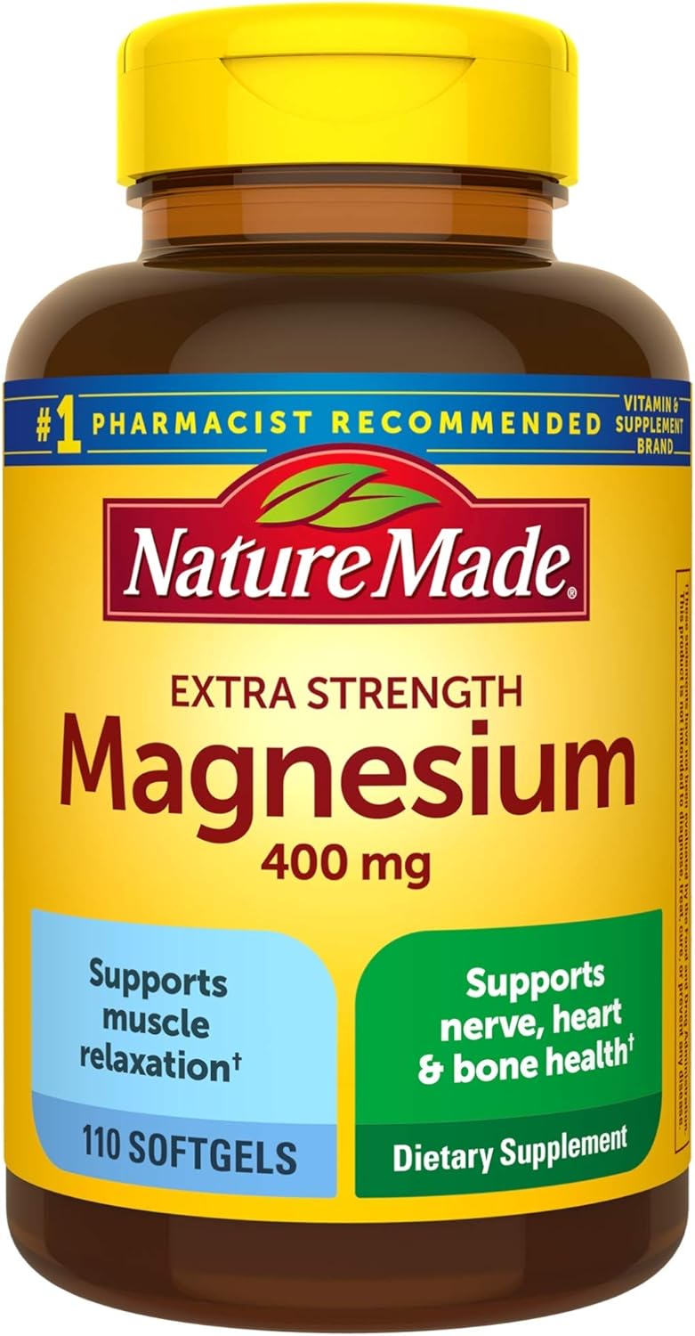 Nature Made - 100ct Magnesium Extra Strength 400mg - $8.41 or $6.83 w/ coupon and S&S