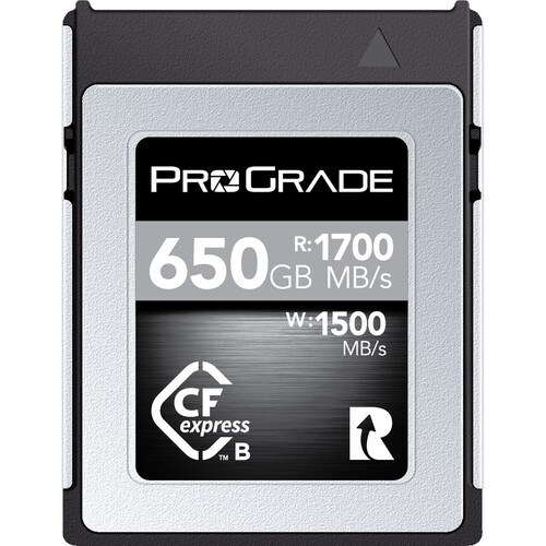 ProGrade Digital 650GB CFexpress 2.0 Type B Cobalt Memory Card, $377.99 @ B&H