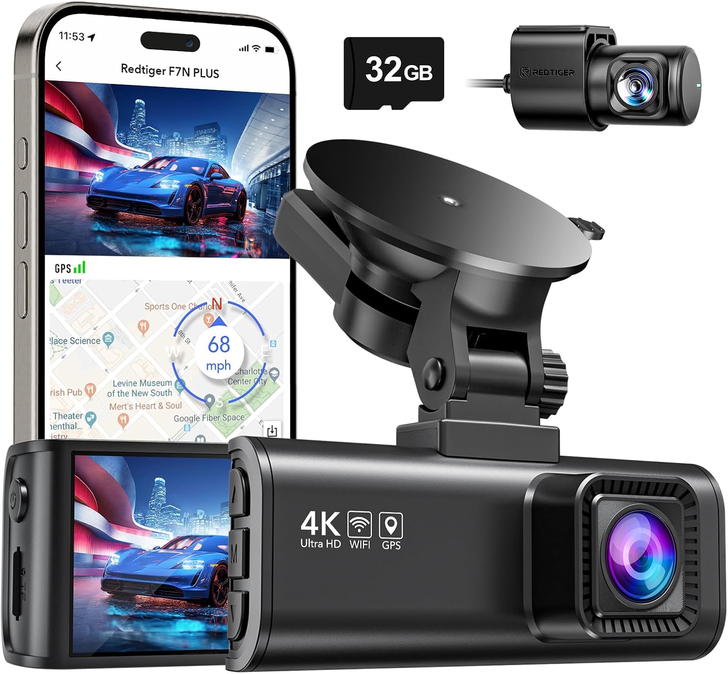 Deal: REDTIGER Dash Cam - Capture Every Road Detail - $89.99