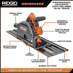 Rigid track saw hot sale