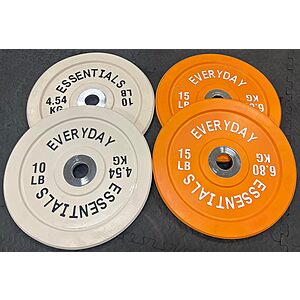 Fitness depot bumper best sale plates