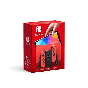 64GB Nintendo Switch OLED Console w/ Joy-Cons (JP, Mario Red Edition) $265 + Free Shipping
