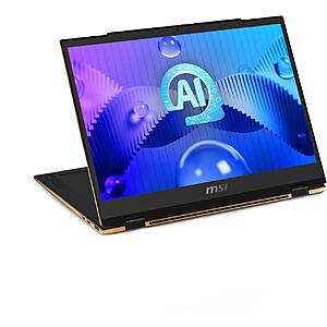 MSI Summit E13 2-in-1: 13.3 FHD+ IPS Touch, Intel Ultra 7 155H, 16GB LPDDR5, 1TB SSD, MSI Pen 2 $699.99