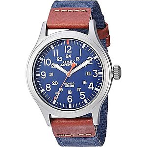 40mm Timex Expedition Scout Mens Analog Watch (Blue) .10