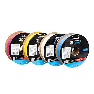 Select MicroCenter Stores: 1kg 1.75mm Inland PLA+ Filament (multicolor)  + Free Store Pickup